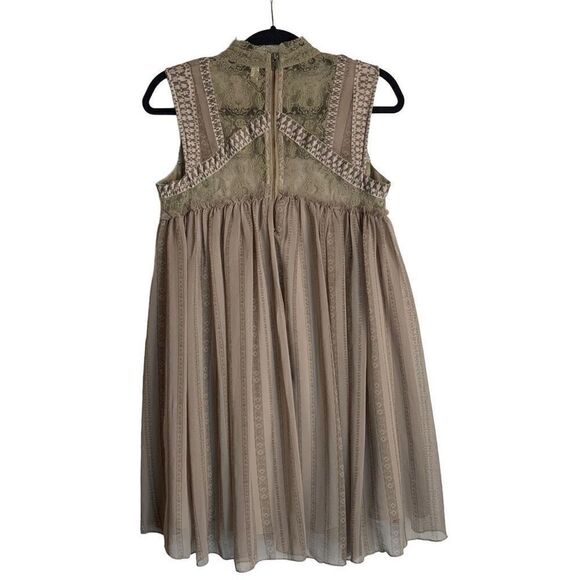 Free People Penny Georgette Babylon Sleeveless Babydoll Dress Size S - Picture 2 of 15